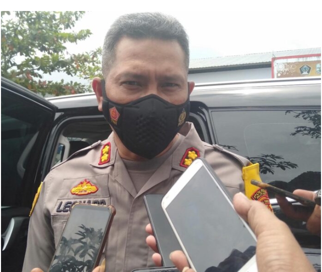 Kapolres Blitar, AKBP Leonard M Sinambela, S.IK.SH.MH