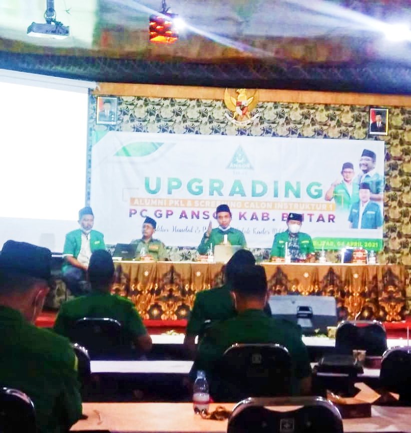 Kegiatan Upgrading Alumni PKL GP Ansor Kabupaten Blitar