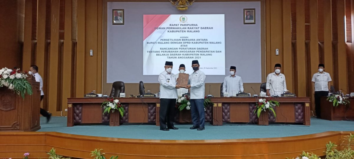 Paripurna DPRD Kabupaten Malang di Gedung Dewan