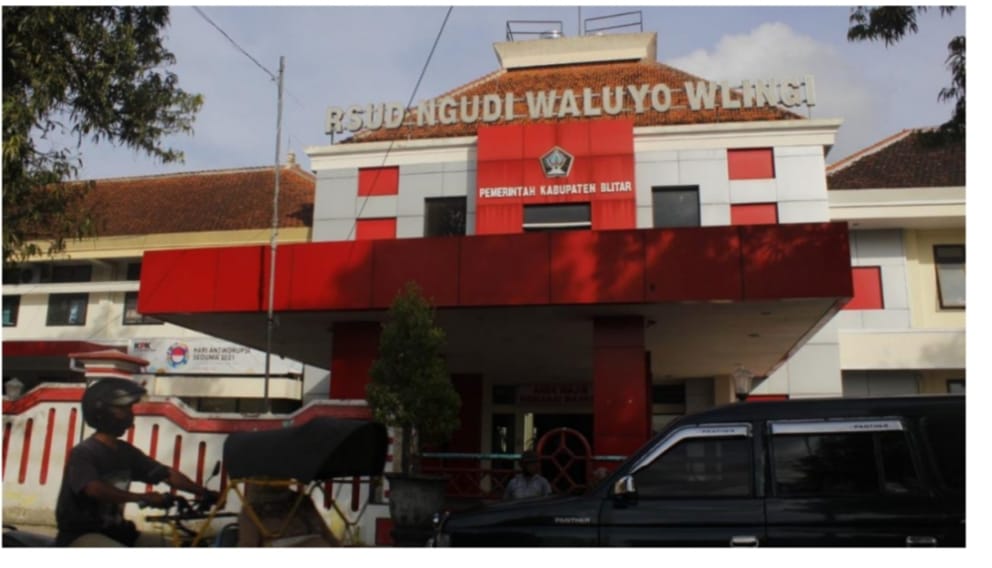 Gedung RSUD Ngudi Waluyo Wlingi Kabupaten Blitar. 