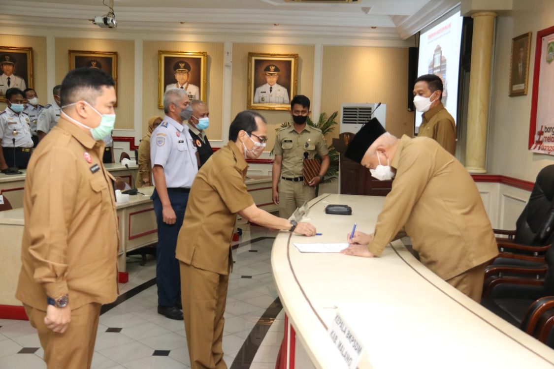 Sertijab Pejabat Pemerintah Kabupaten Malang