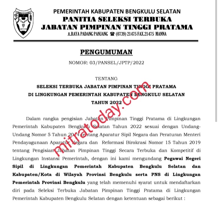 Kabupaten Bengkulu Selatan