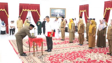 Pelantikan Pejabat Administrator dan Kepala Sekolah